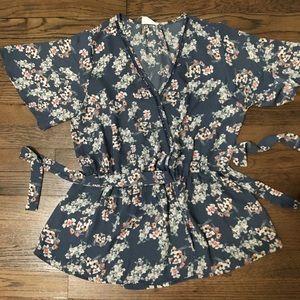 Medium Sienna Sky Floral Blouse
